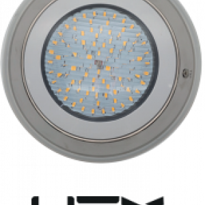 Reflector HAX para sobre poner bisel de acero inoxidable 6W 12V blanco cálido 485 LM