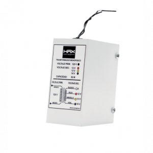 Transformador HAX con gabinete 100W 120V 12/13/14V